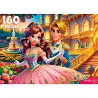 Пазл 160 Принц и принцесса в саду УК160-5539