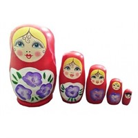 Деревянная матрешка расписная №3 ИД-6048