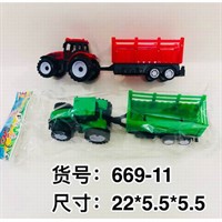 Трактор инерционный 669-11 в пак.