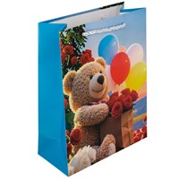 Пакет 18*8,5*24 см Мишка 141V-998