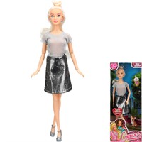 Кукла Карапуз C5-S-JP София 29 см руки и ноги сгиб, акс