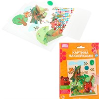 Набор для творчества Картина наклейками Союзмультфильм Винни Пух MultiArt PICSTICK-122844