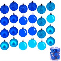 Елочный набор Шары синий, голубой 5cm 12шт в кор. FG240517132M