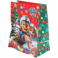 Пакет Чудо праздник глянцевый м Щенки новогодние PM-132585-SP