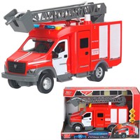 Модель GAZONTANK-22PLFIR-RD-WOD ГАЗОН NEXT Пожарная АЦ 22 см брызгает Технопарк в кор.