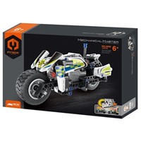 Конструктор 5806/YS0259434 Мотоцикл инерц. 193 дет. в коробке