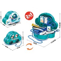 Набор доктора 628-38 в чемодане