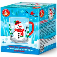 Набор ДТ Кружка под роспись Снеговик 04601