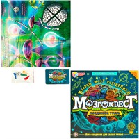 Игра Умка Мозгоквест. Поединок умов.Ходилка квадрат.40 карточек 4650250574132