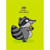 Скетчбук 467-0-159-10794-1 MyArt. Pocket Енот
