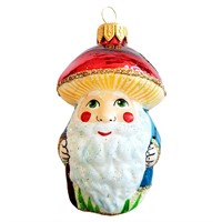 Елочное украшение Лесной грибочек h-8 см ФУ-741/1