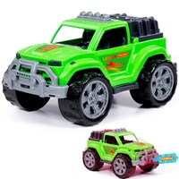 Автомобиль Легион №4 зеленый в сетке 89076 П-Е /10/