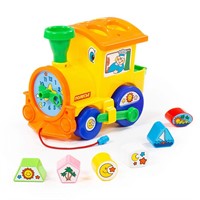 Каталка Занимательный паровоз в сетке 6189 /П-Е/12/