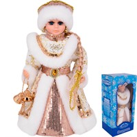 Снегурочка 30см муз. 22B04-12 русс.озв.