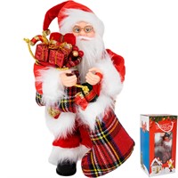 Дед Мороз 30см муз. FG230301152L англ.озв.,танцует