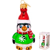 Елочное украшение Пингвин h-10 см ФУ4-2210