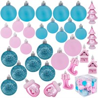 Елочный набор Шары разноцвет. пастель. 4-5-6 см 31 шт. в кор. EL-468400