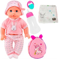 Пупс Miss Kapriz MK1952O-3 35 см. с аксесс. в пак.