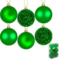 Ел.набор Шары зеленый 6см 6 шт FG250327389C-2