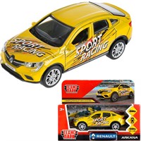 Модель ARKANA-12SRT-YE RENAULT ARKANA спорт желтая Технопарк в коробке