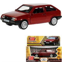 Модель 2108-12-CRY LADA-2108 "СПУТНИК" 12 см вишневый Технопарк в коробке /72/