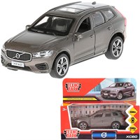 Модель XC60-12-GY Volvo XC60 R-Desing серый Технопарк  в коробке