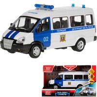 Модель 600-09002XHR Газ Газель полиция Технопарк  в коробке