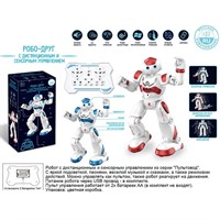 Робот на радиоуправлении ZYA-A2976 Робо-друг, дистанц. и сенсор. упр., русск. озвуч., в кор.