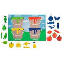 Игра Изучаем цвета фетр LIP1218