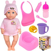 Пупс 324003-4 Валюша 35 см с аксесс. в кор.