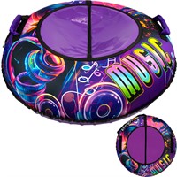 Тюбинг для катания 100 см Dvizhok Оксфорд Music на клапане + камера + коробка