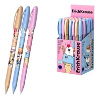 Ручка шарик синий U-108 Stick Yummy 1.0, Ultra Glide Technology 63106 /Erich Krause/