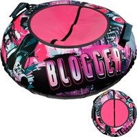 Тюбинг для катания 100 см Dvizhok Оксфорд Blogger на клапане + камера + коробка