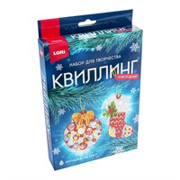Набор ДТ Квиллинг Новогодний Зимняя фантазия Квл-046 Lori .