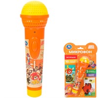 Микрофон 10 песен, фраз и звуков умка Шаинский музыка Умка HT1456-R7