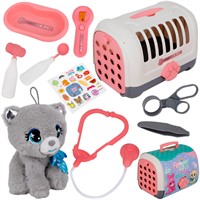 Игровой набор 939-50E Ветеринар Котенок в переноске