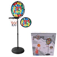 Баскетбол HD387 на стойке в кор.