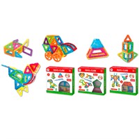 Конструктор магнитный 0262C 30 деталей в кор.