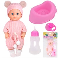 Пупс Miss Kapriz MK30K-D 30 см. с аксесс. в пак.