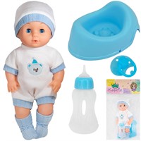 Пупс Miss Kapriz MK30K-H 30 см. с аксесс. в пак.