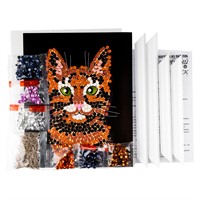 Набор для творчества Картина из пайеток 20*25 см "Кошка" Ап-054 Lori