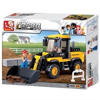 Конструктор Город 38-0538 Бульдозер 212 дет. в коробке