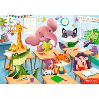 Пазл 35 Макси Зверята в школе №8 П35-7734