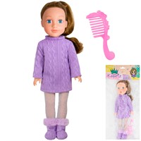 Кукла Miss Kapriz MK2540DK-GG 40 см. в пак.
