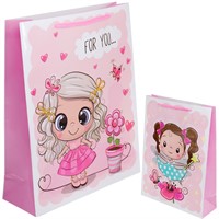 Пакет 26х32х9 см 141V-897 для девочки