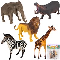 Набор животных Levatoys MK2207-11 Сафари в пак.