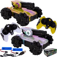 Набор машин на радиоуправлении Young Racer MKUV666-805A С функцией танкового боя в коробке