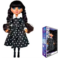 Кукла Glam Core Венди Gothic Core платье в горох 27см Funky Toys GC2507