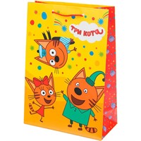 Пакет Чудо праздник матовый ml 22*31*10 см Три Кота PML-123132-TC