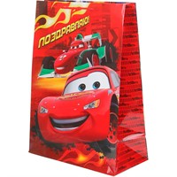 Пакет Чудо праздник гланцевый xl 33,5*45*15 см Машинки PXL-123410-C2